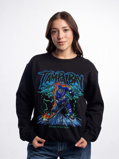 TAMPA BAY HOCKEY CREWNECK SWEATSHIRT – Sweatshirt – Dead Threads Apparel