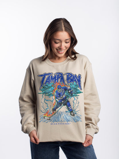 TAMPA BAY HOCKEY CREWNECK SWEATSHIRT – Sweatshirt – Dead Threads Apparel