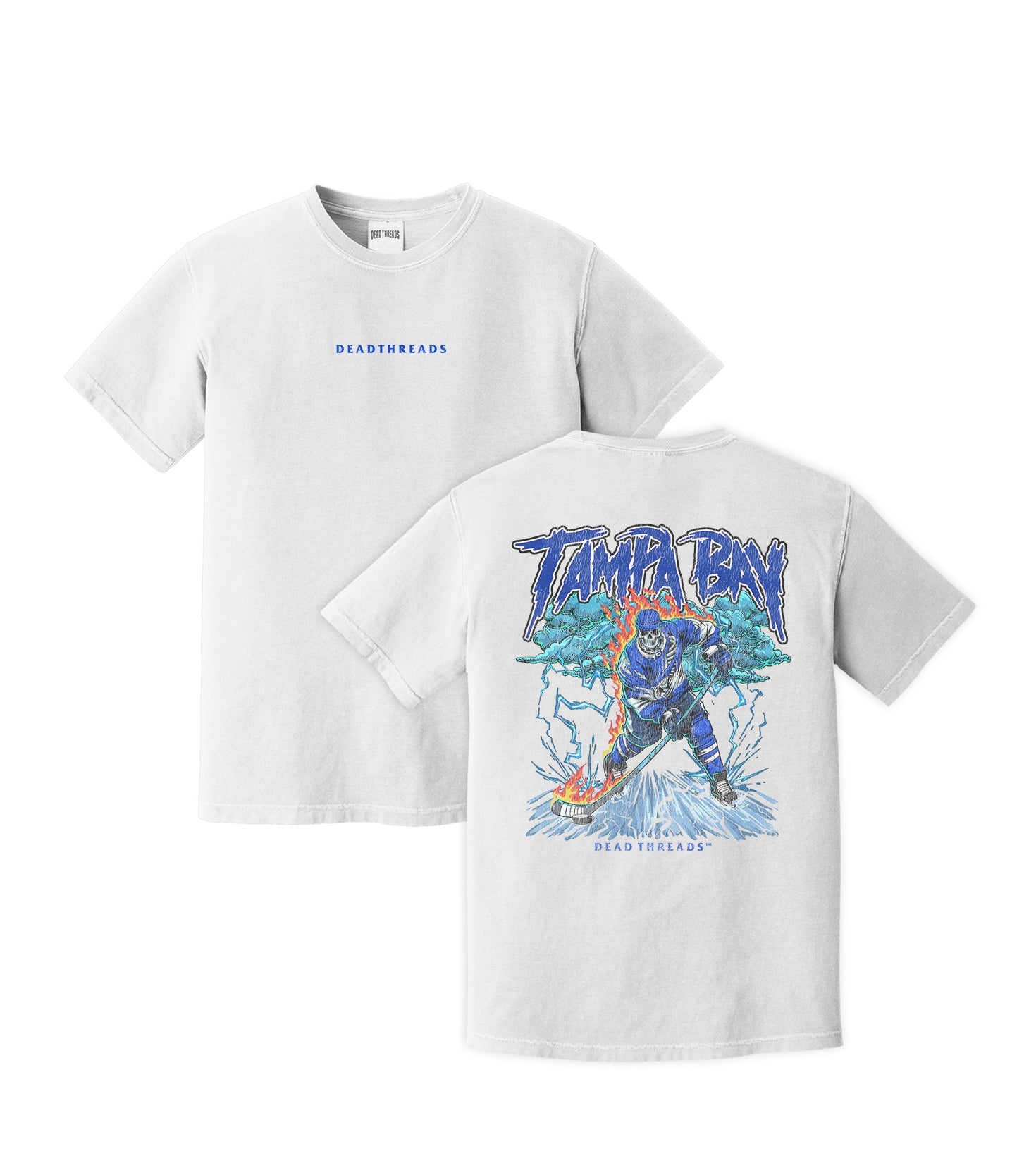 TAMPA BAY HOCKEY - “DT ESSENTIAL" PREMIUM T - SHIRT – T-Shirt – Dead Threads Apparel