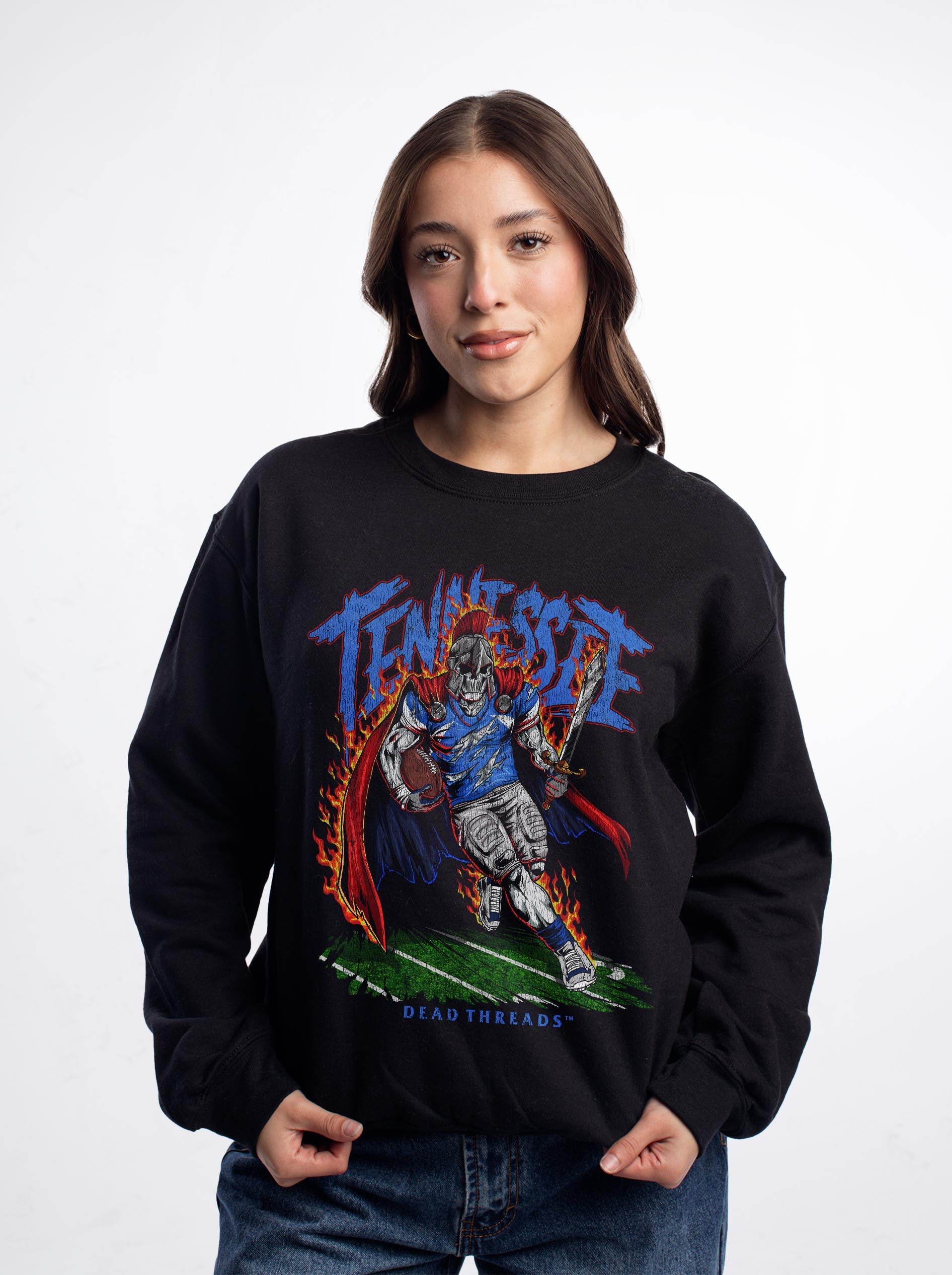 TENNESSEE FOOTBALL CREWNECK SWEATSHIRT – Sweatshirt – Dead Threads Apparel