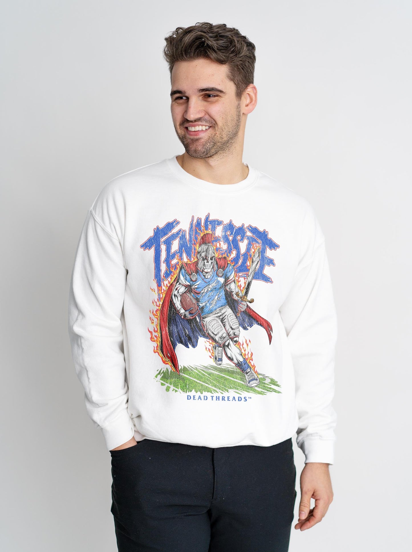 TENNESSEE FOOTBALL CREWNECK SWEATSHIRT – Sweatshirt – Dead Threads Apparel