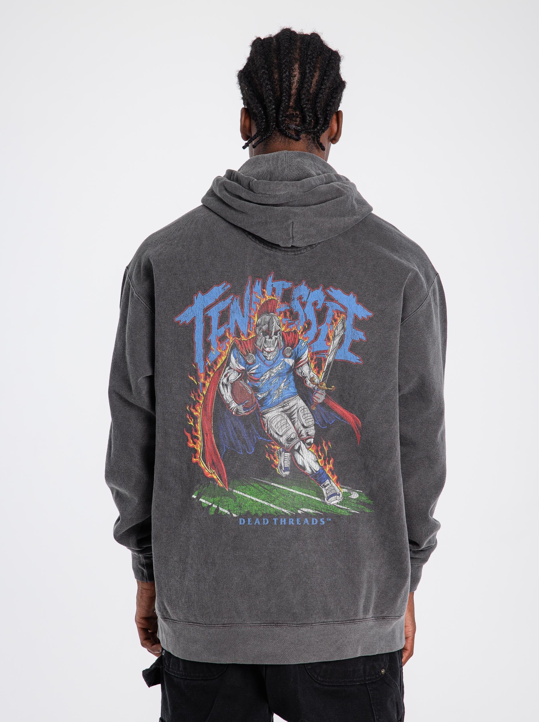 TENNESSEE FOOTBALL - “DT ESSENTIAL" HOODIE – Hoodie – Dead Threads Apparel