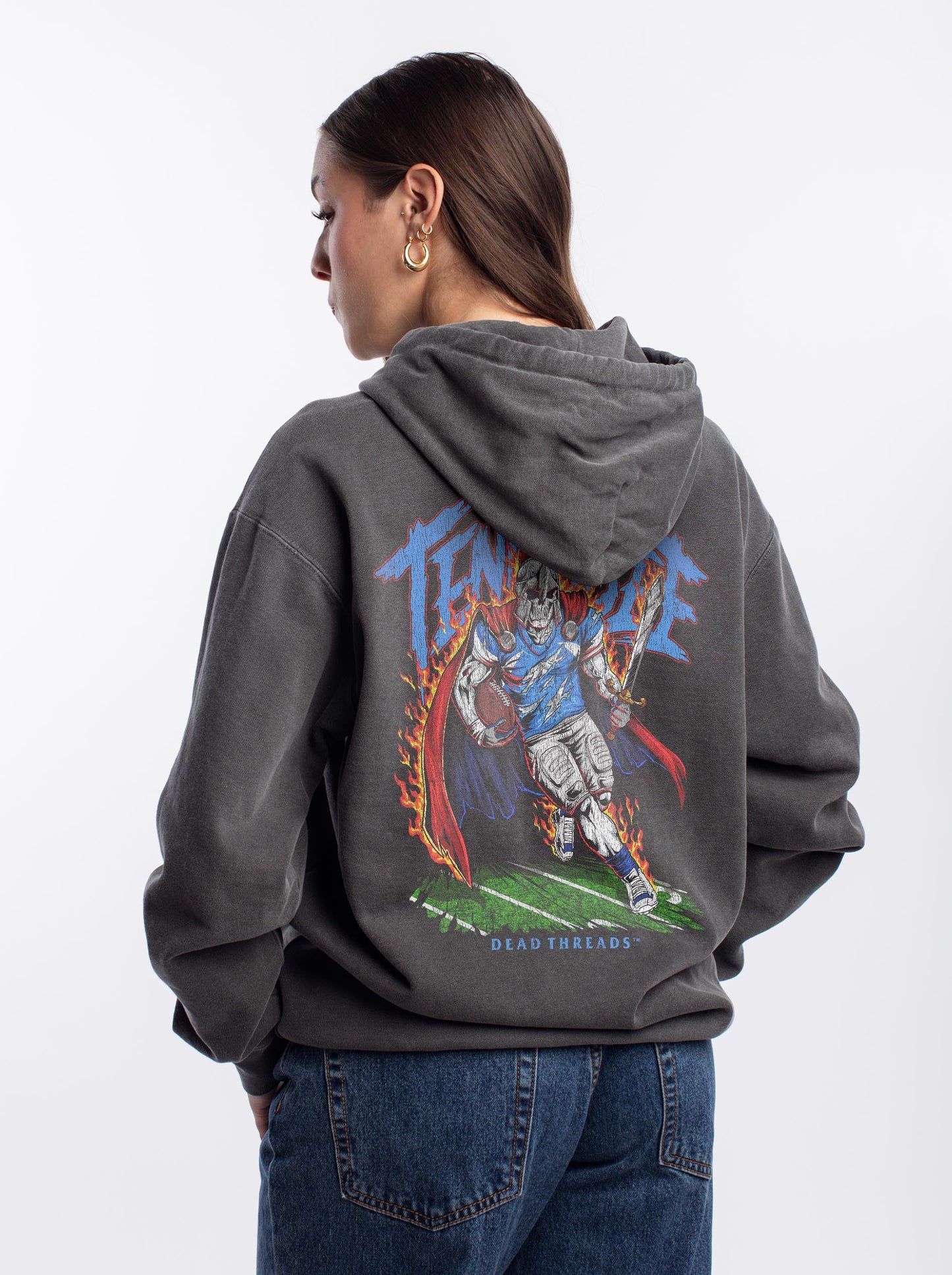 TENNESSEE FOOTBALL - “DT ESSENTIAL" HOODIE – Hoodie – Dead Threads Apparel