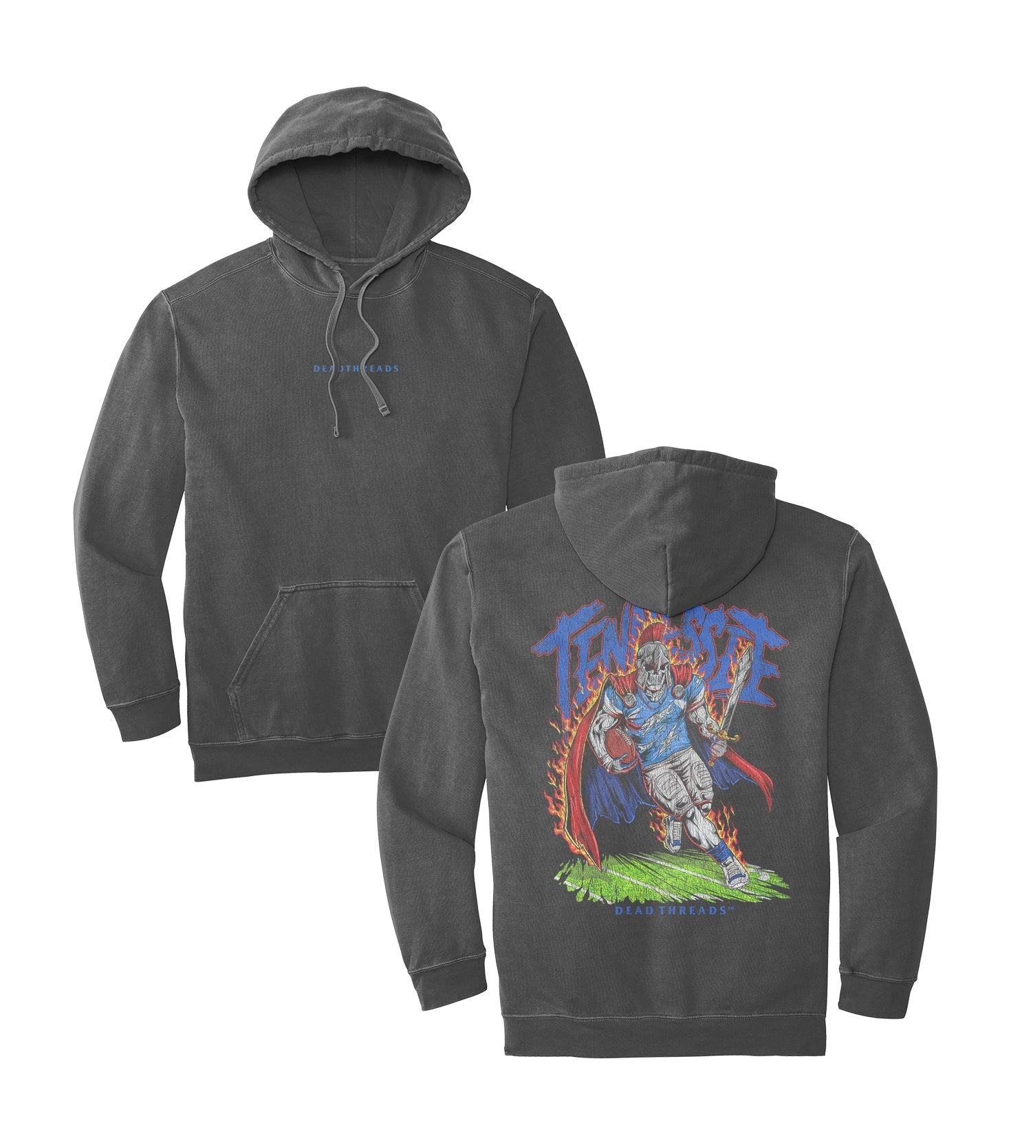 TENNESSEE FOOTBALL - “DT ESSENTIAL" HOODIE – Hoodie – Dead Threads Apparel