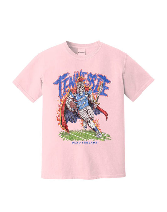 TENNESSEE FOOTBALL - PINK – T-Shirt – Dead Threads Apparel