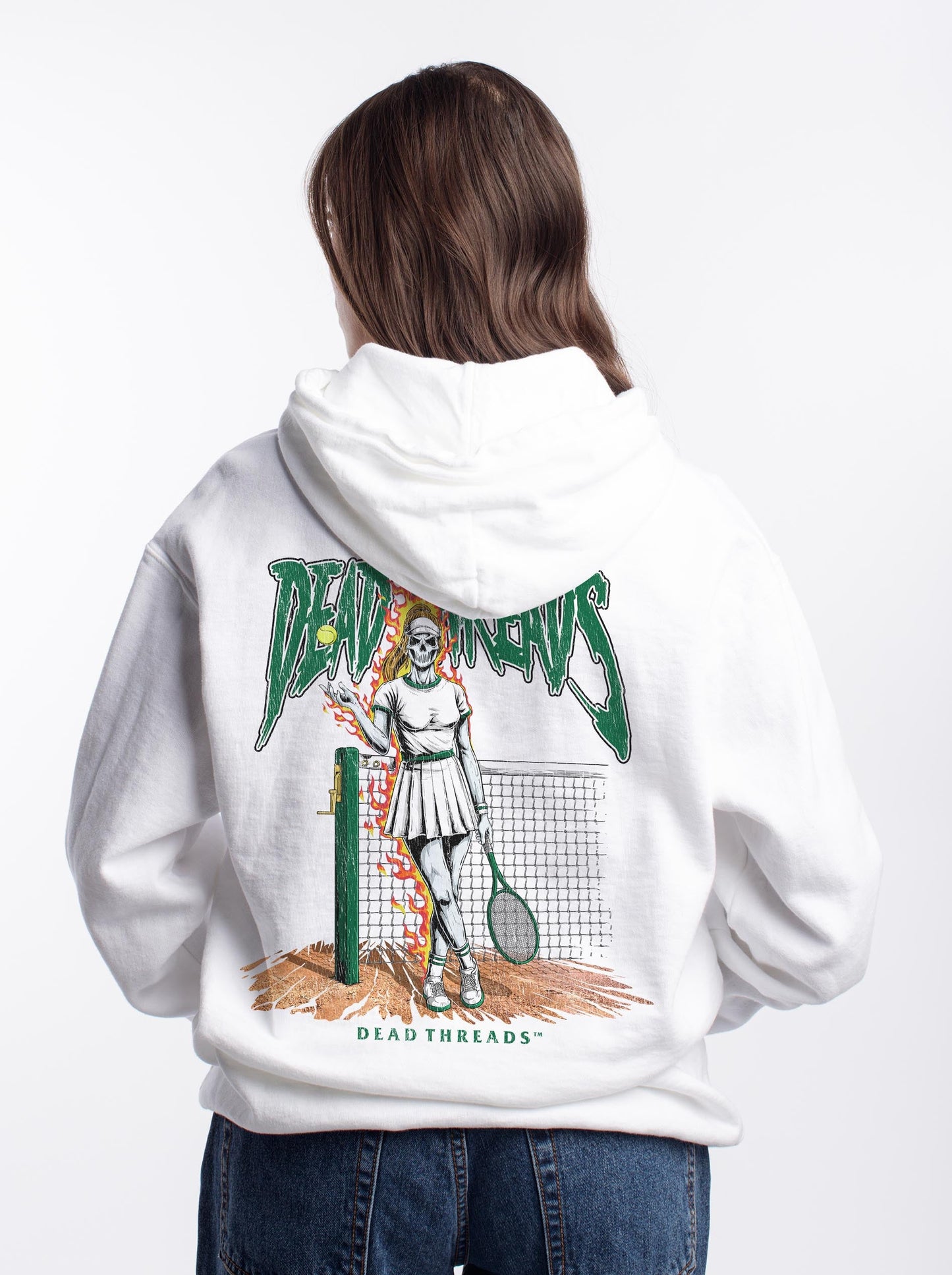 TENNIS v1 - “DT ESSENTIAL" HOODIE – Hoodie – Dead Threads Apparel
