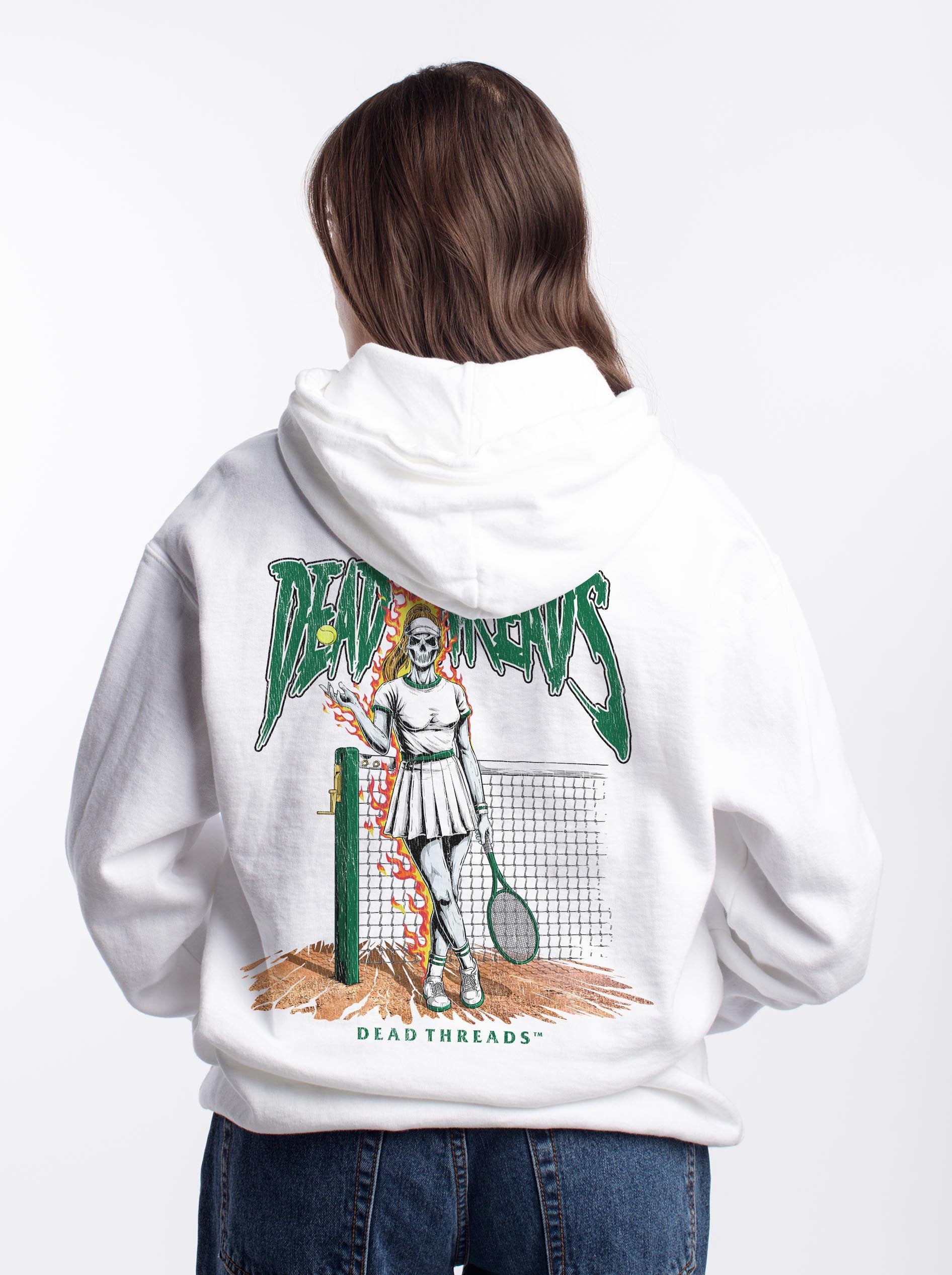 TENNIS v1 - “DT ESSENTIAL" HOODIE – Hoodie – Dead Threads Apparel