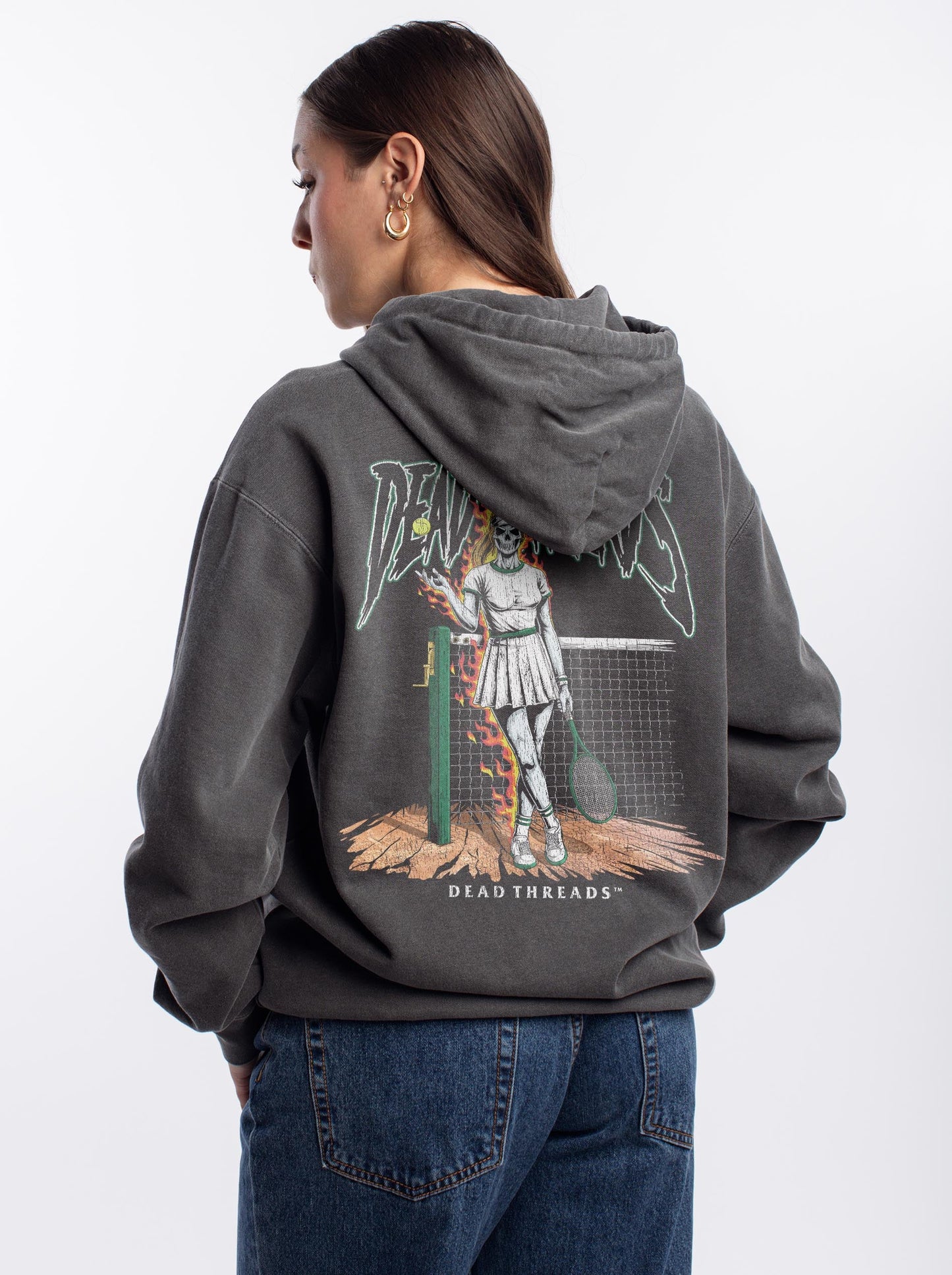TENNIS v1 - “DT ESSENTIAL" HOODIE – Hoodie – Dead Threads Apparel