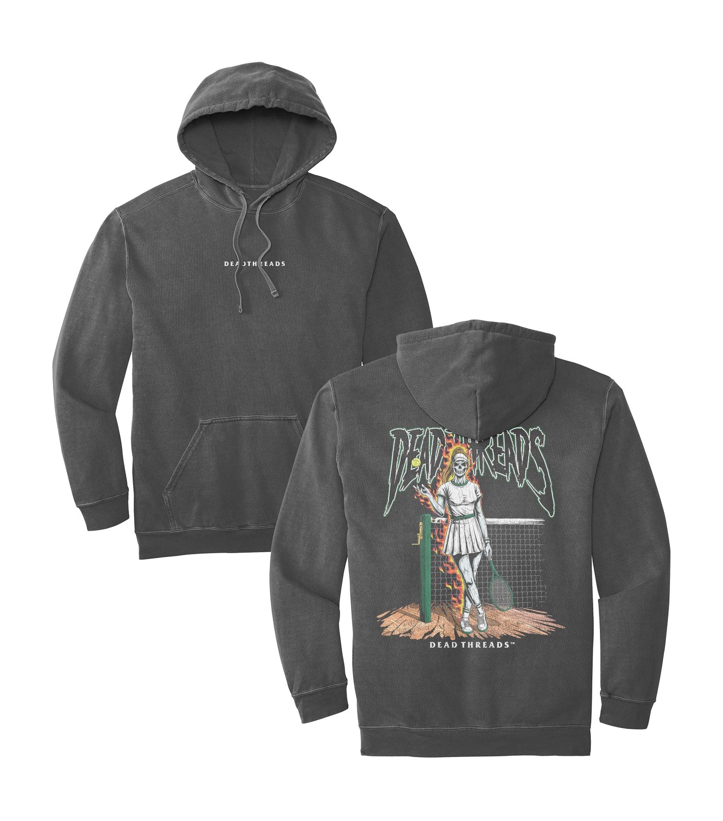 TENNIS v1 - “DT ESSENTIAL" HOODIE – Hoodie – Dead Threads Apparel