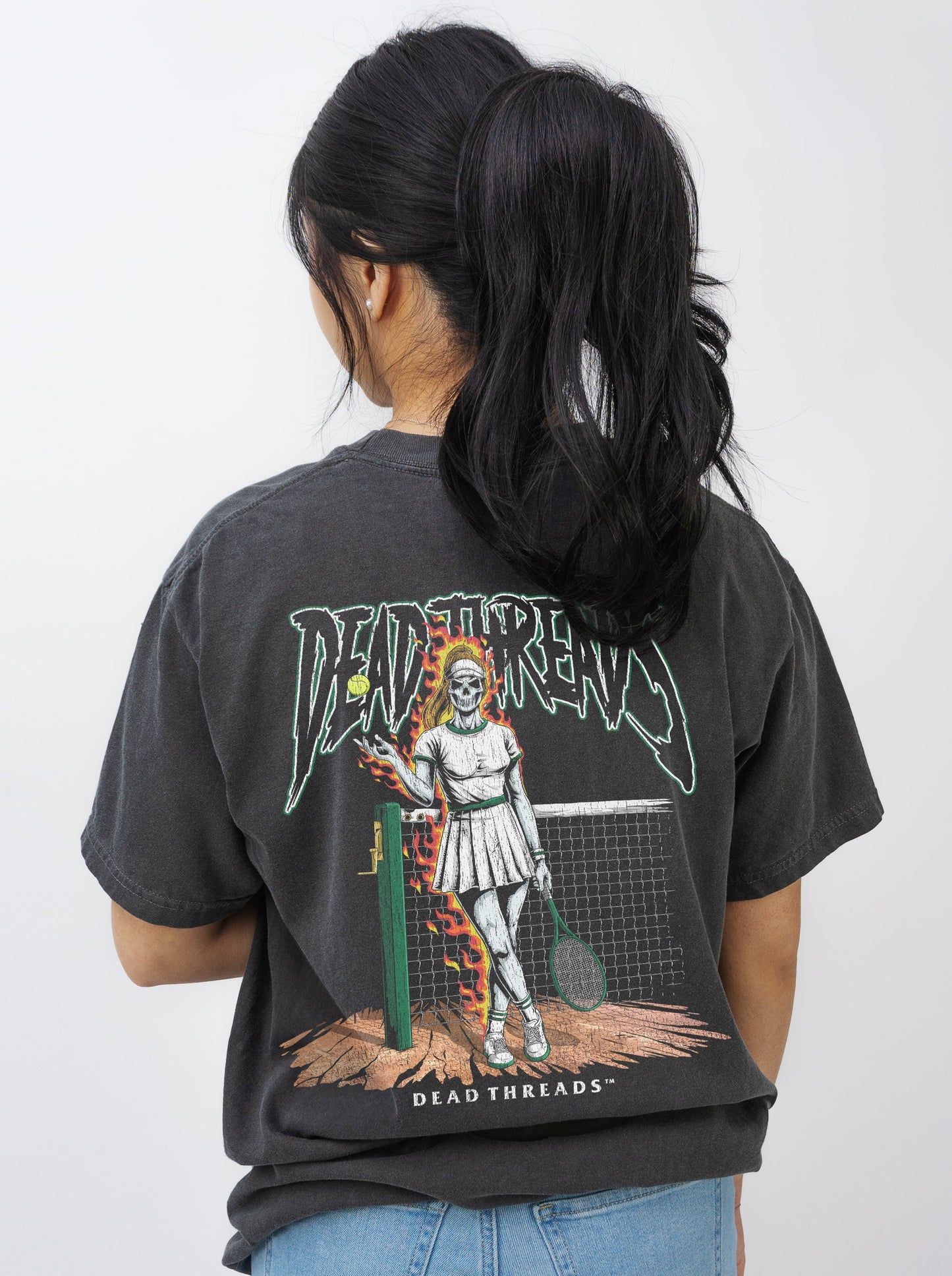 TENNIS v1 - “DT ESSENTIAL" PREMIUM T - SHIRT – T-Shirt – Dead Threads Apparel