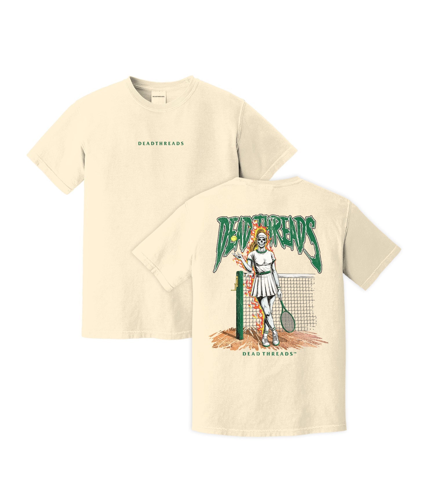 TENNIS v1 - “DT ESSENTIAL" PREMIUM T - SHIRT – T-Shirt – Dead Threads Apparel