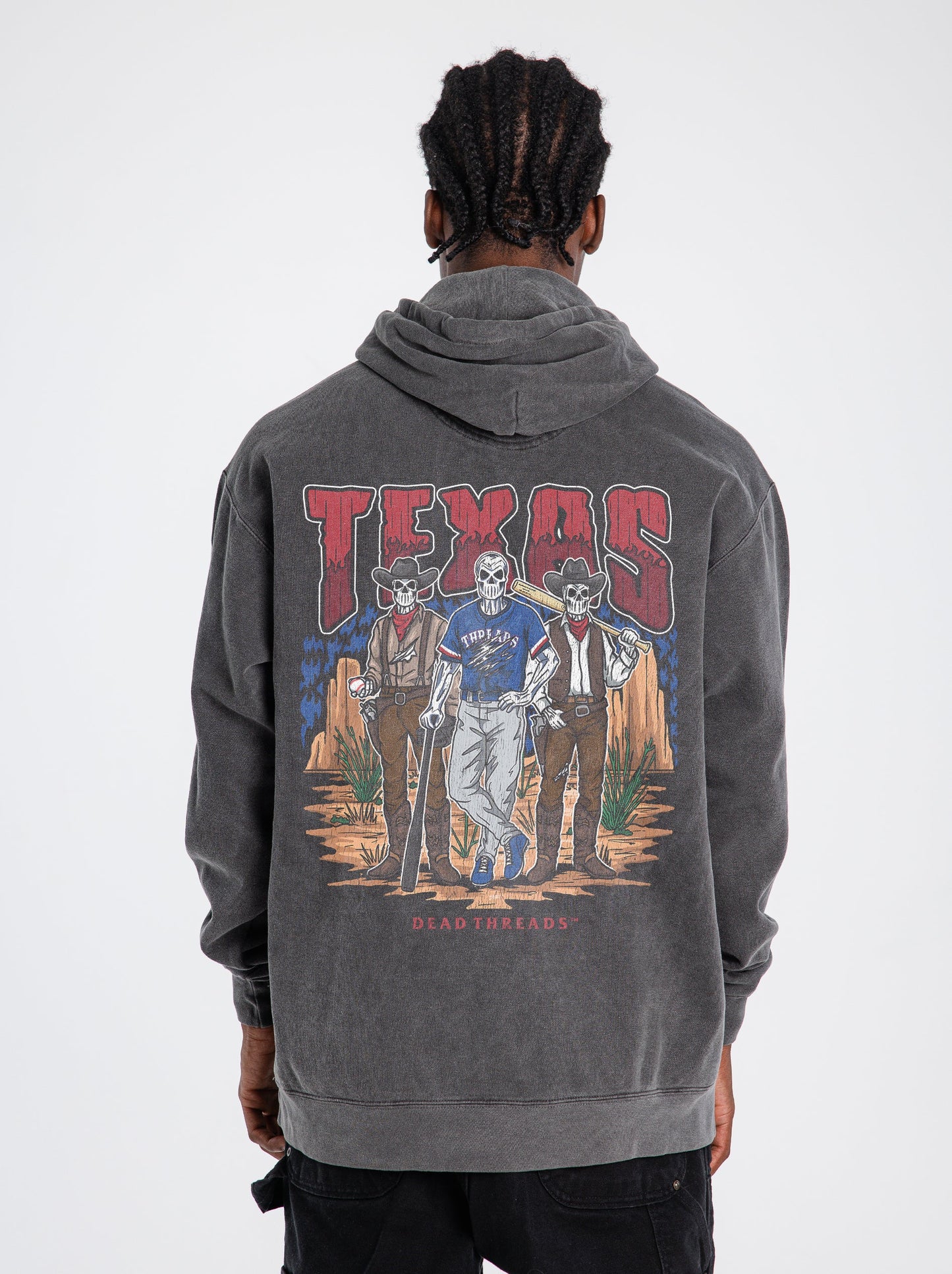 TEXAS BASEBALL - HOODIE – Hoodie – Dead Threads Apparel