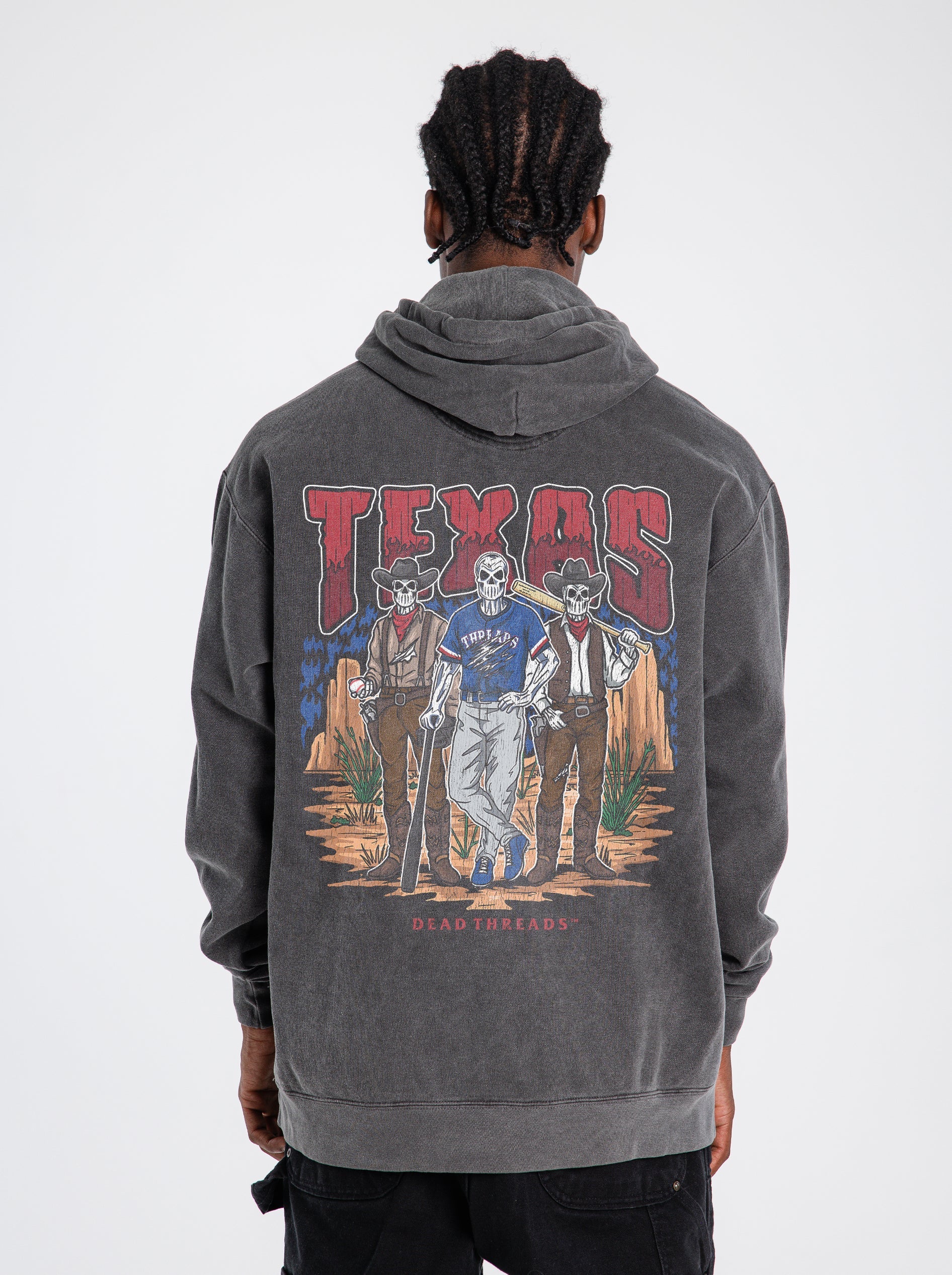 TEXAS BASEBALL - HOODIE – Hoodie – Dead Threads Apparel