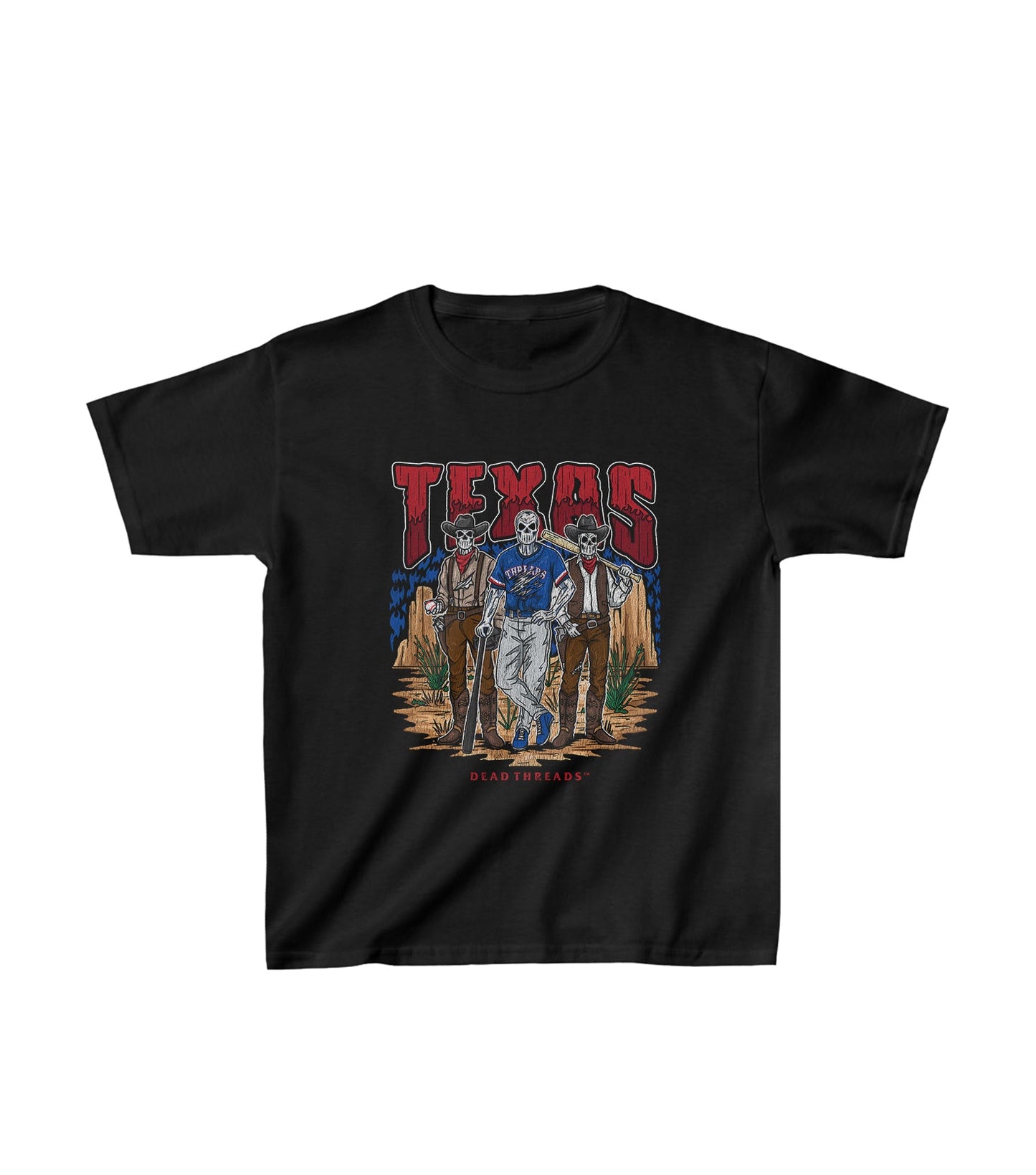 TEXAS BASEBALL - KIDS – Kids clothes – Dead Threads Apparel