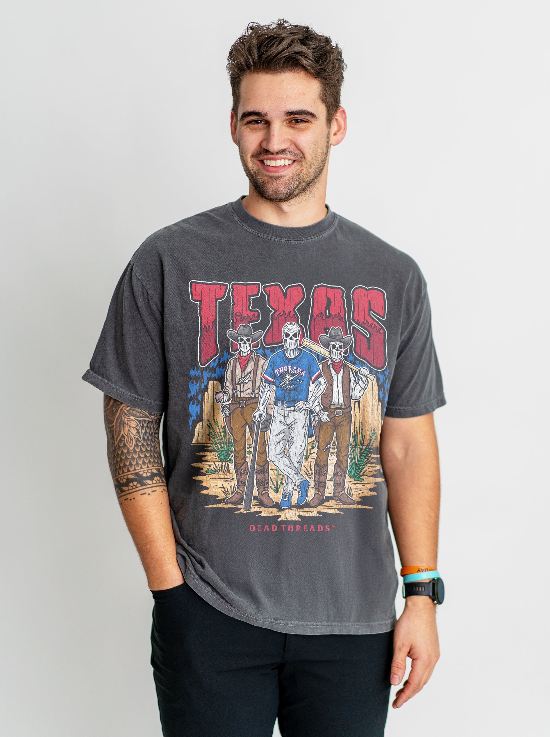 TEXAS BASEBALL – T-Shirt – Dead Threads Apparel