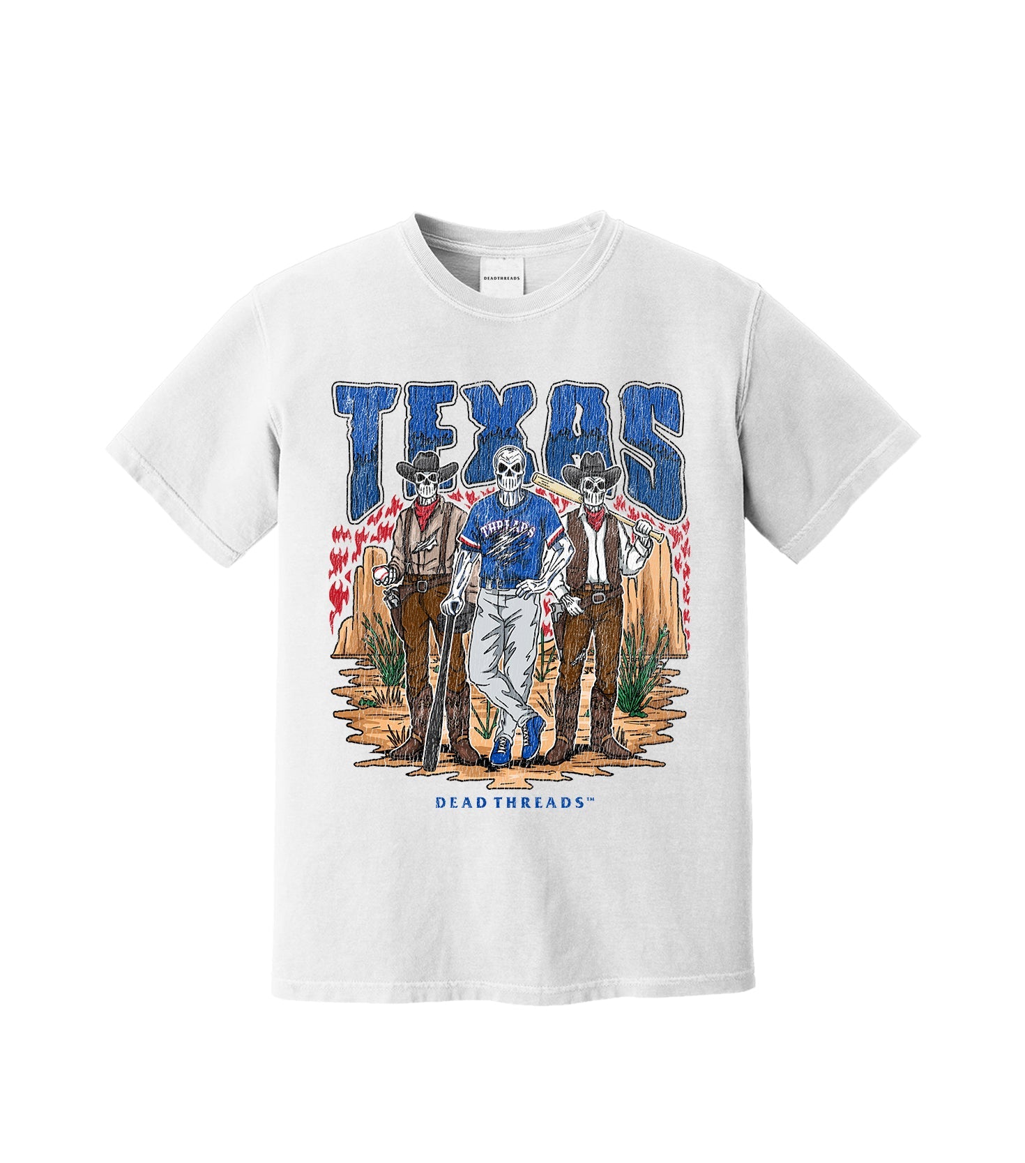 TEXAS BASEBALL – T-Shirt – Dead Threads Apparel