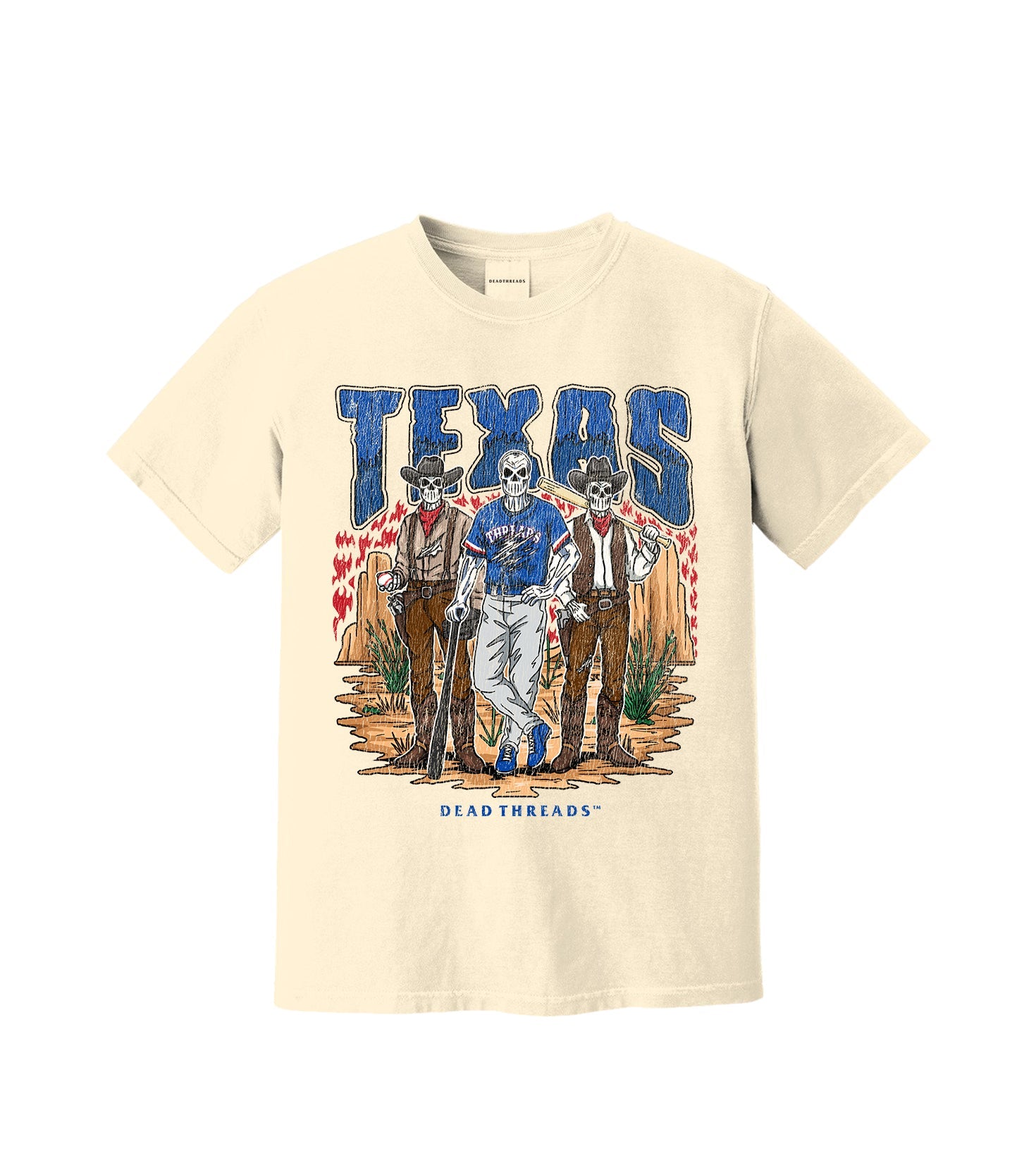 TEXAS BASEBALL – T-Shirt – Dead Threads Apparel