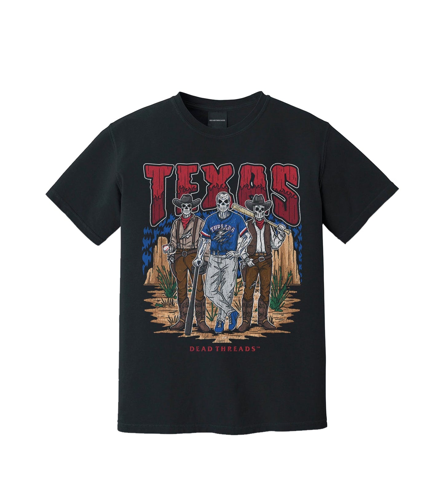 TEXAS BASEBALL – T-Shirt – Dead Threads Apparel