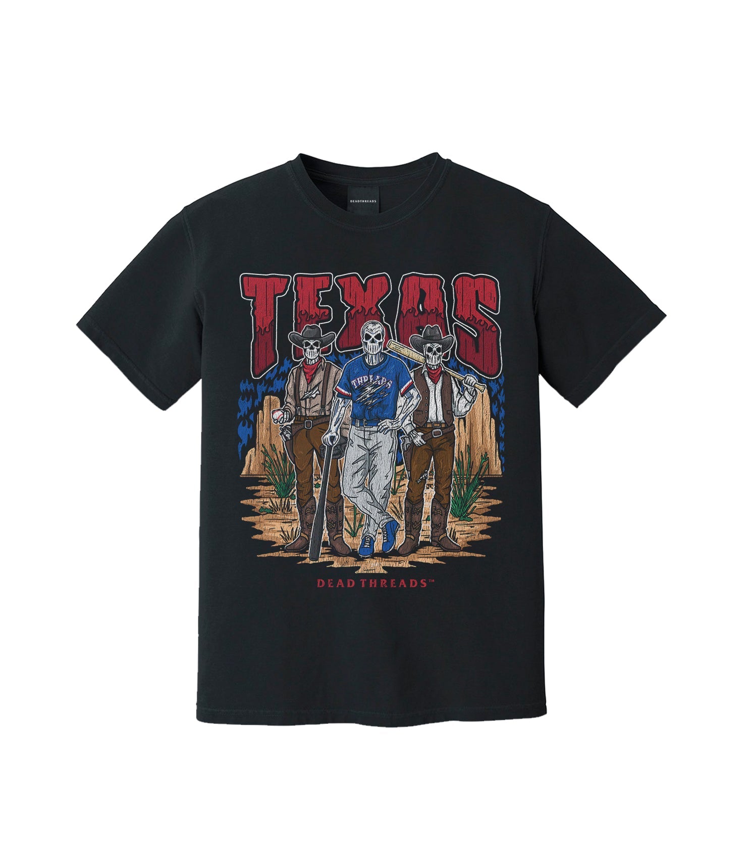 TEXAS BASEBALL – T-Shirt – Dead Threads Apparel