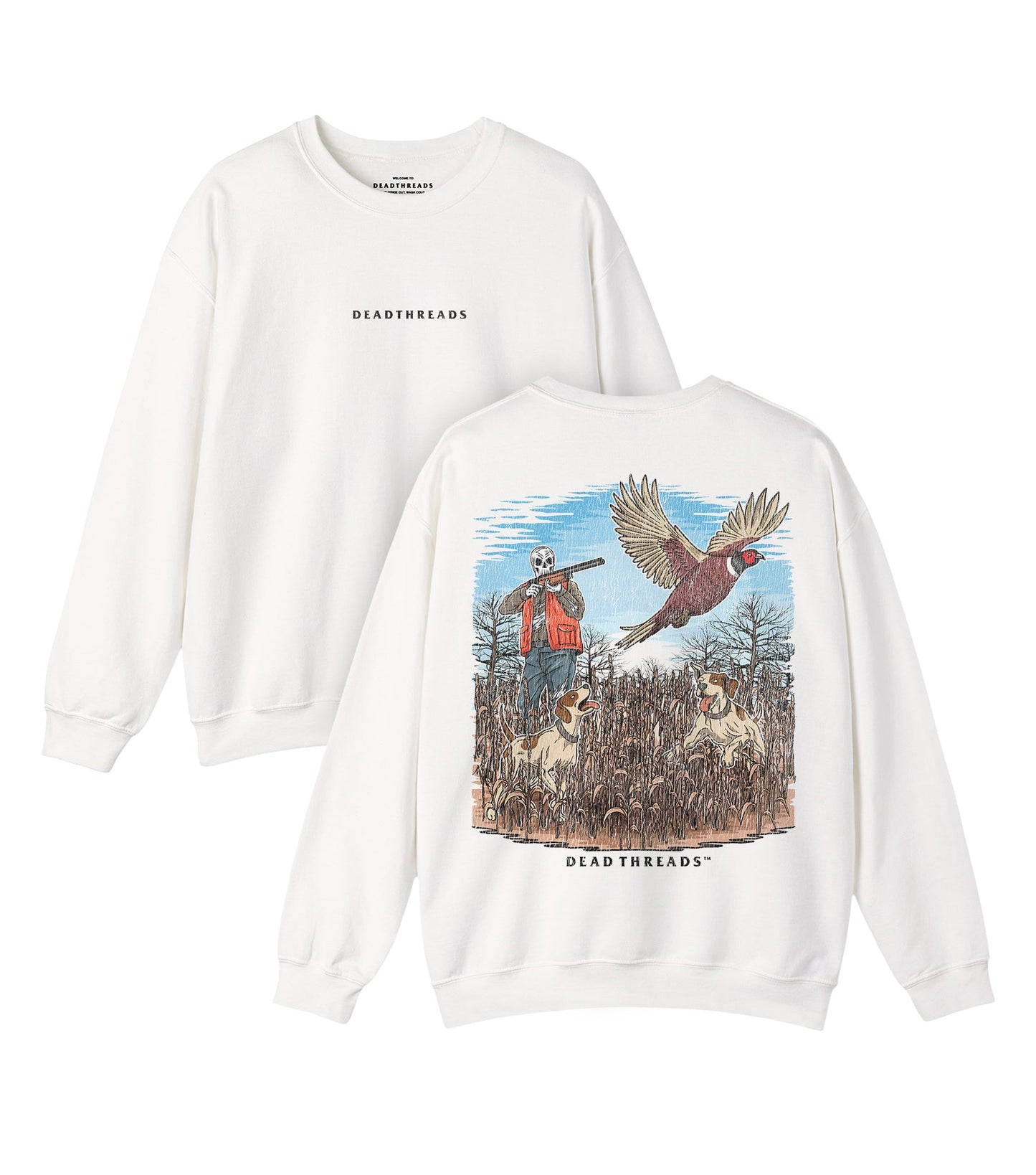 THE FINAL FLUSH - “DT ESSENTIAL" CREWNECK SWEATSHIRT – Sweatshirt – Dead Threads Apparel