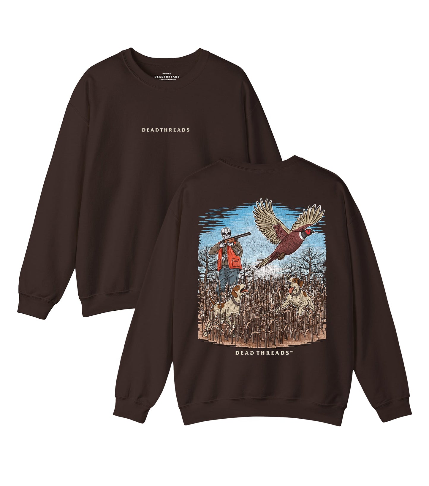 THE FINAL FLUSH - “DT ESSENTIAL" CREWNECK SWEATSHIRT – Sweatshirt – Dead Threads Apparel