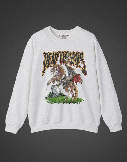THE HORSEMAN CREWNECK SWEATSHIRT - Halloween Limited Drop – Sweatshirt – Dead Threads Apparel