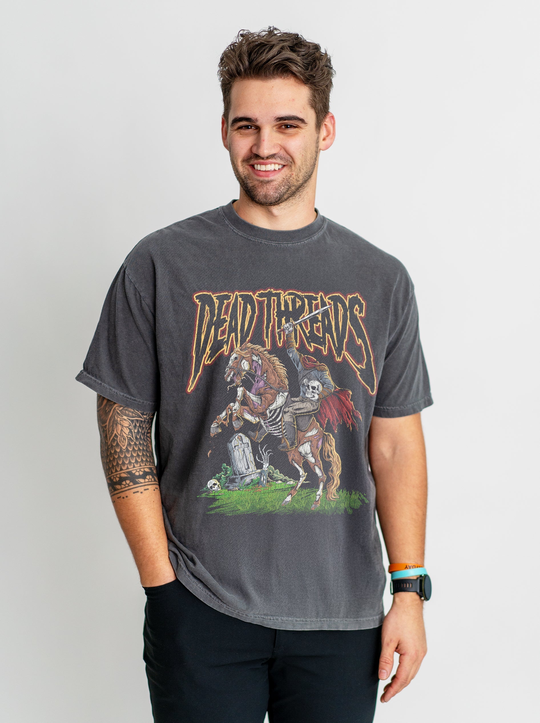 THE HORSEMAN - Halloween Limited Drop – T-Shirt – Dead Threads Apparel