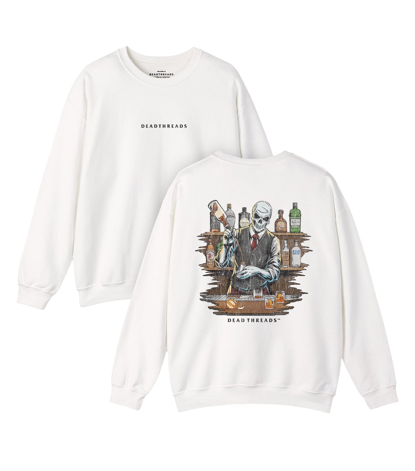 THE LAST CALL - “DT ESSENTIAL" CREWNECK SWEATSHIRT – Sweatshirt – Dead Threads Apparel