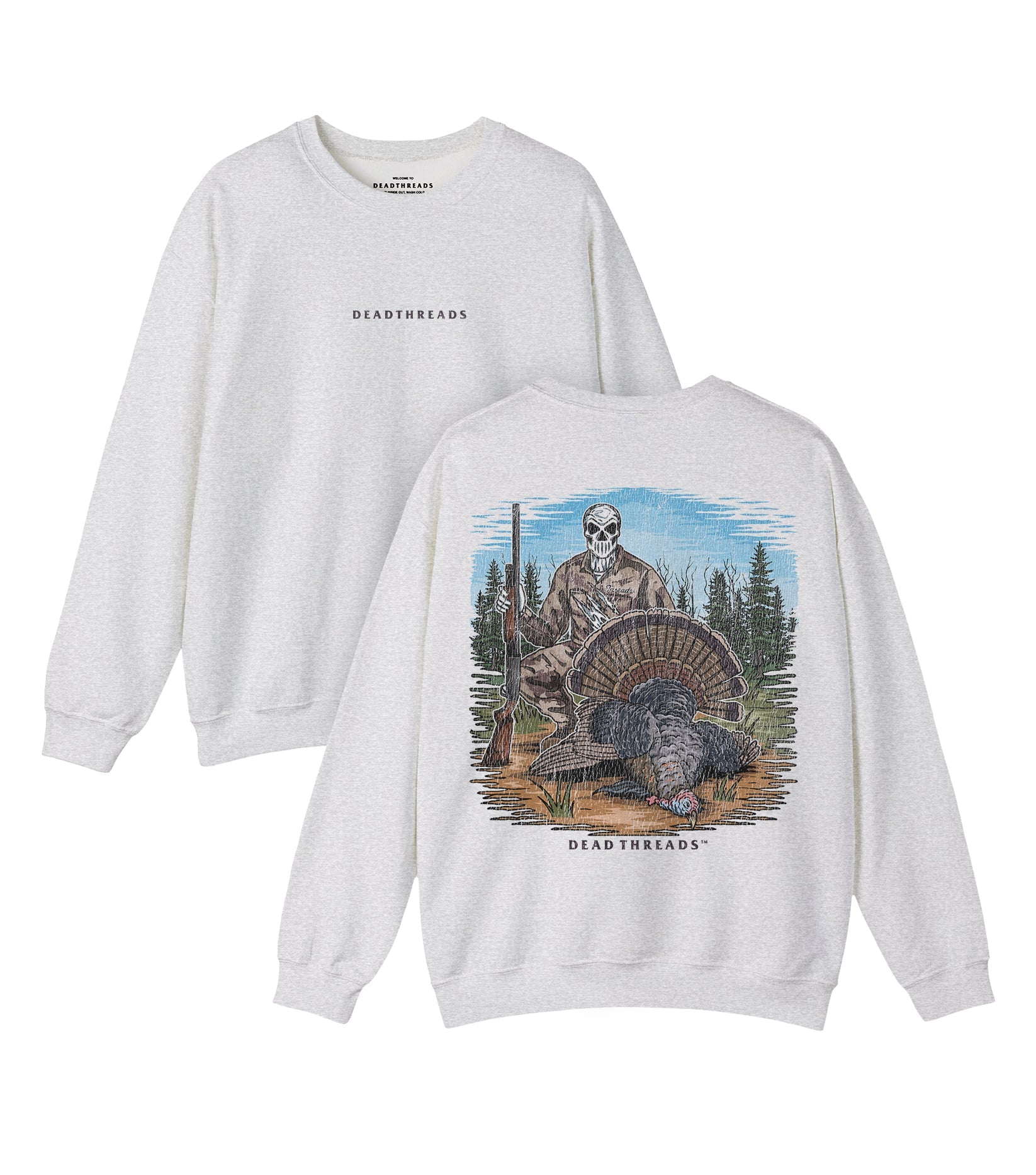 THE LAST GOBBLE - “DT ESSENTIAL" CREWNECK SWEATSHIRT – Sweatshirt – Dead Threads Apparel