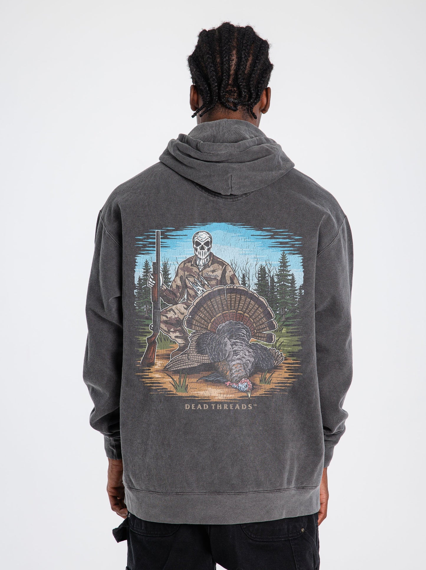 THE LAST GOBBLE - “DT ESSENTIAL" HOODIE – Hoodie – Dead Threads Apparel