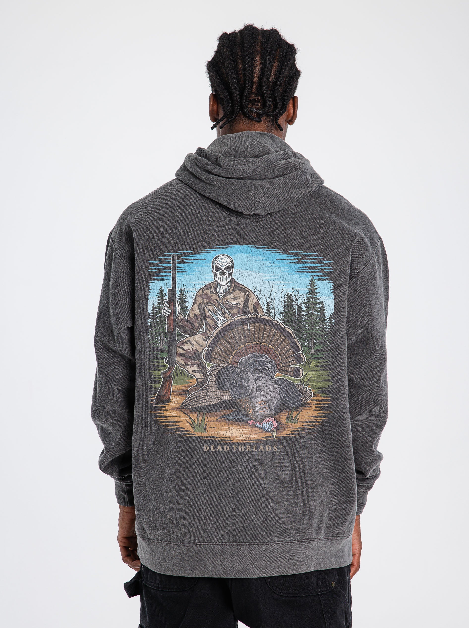 THE LAST GOBBLE - “DT ESSENTIAL" HOODIE – Hoodie – Dead Threads Apparel