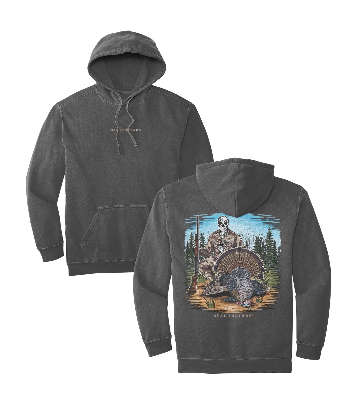 THE LAST GOBBLE - “DT ESSENTIAL" HOODIE – Hoodie – Dead Threads Apparel
