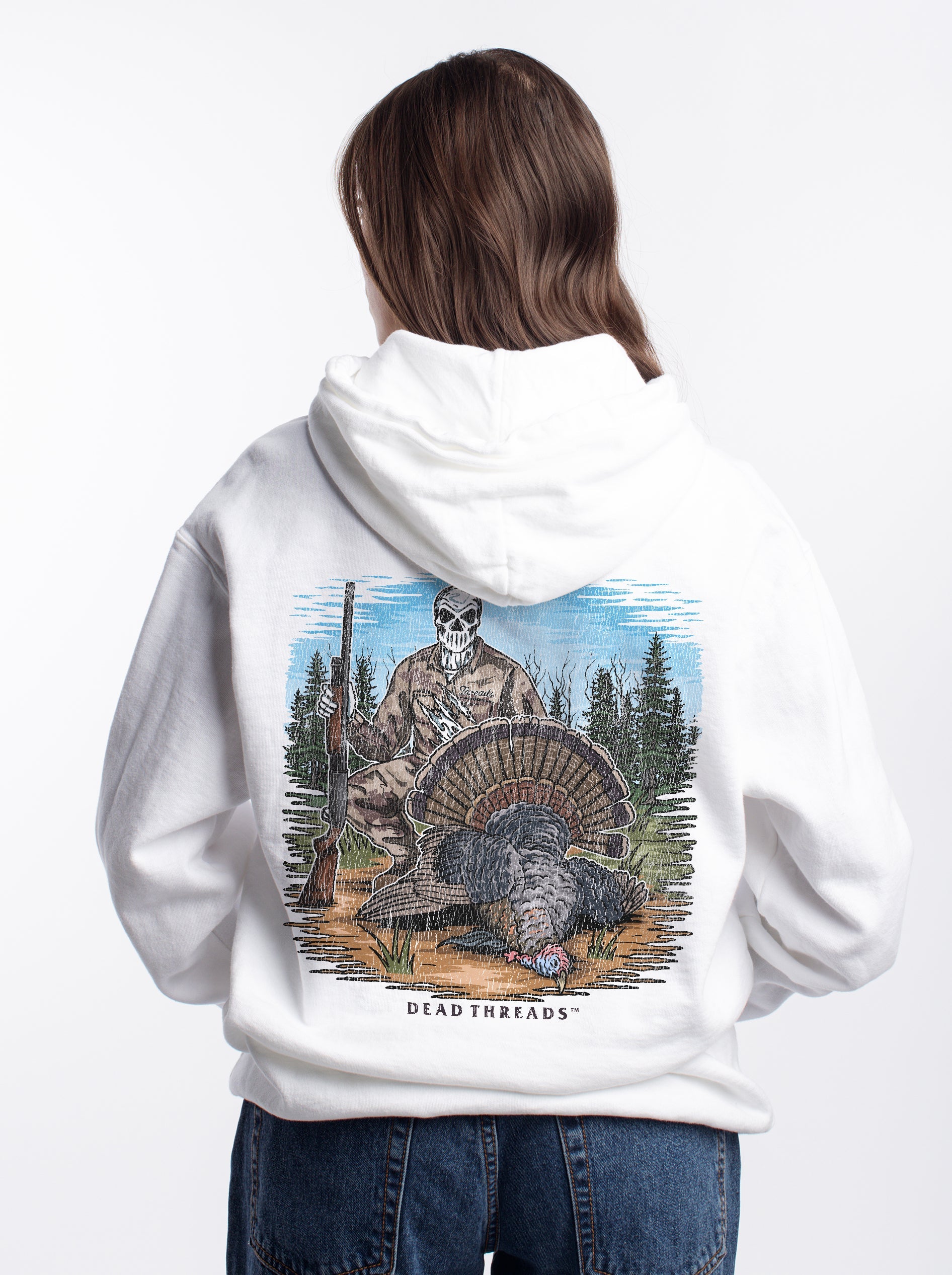 THE LAST GOBBLE - “DT ESSENTIAL" HOODIE – Hoodie – Dead Threads Apparel