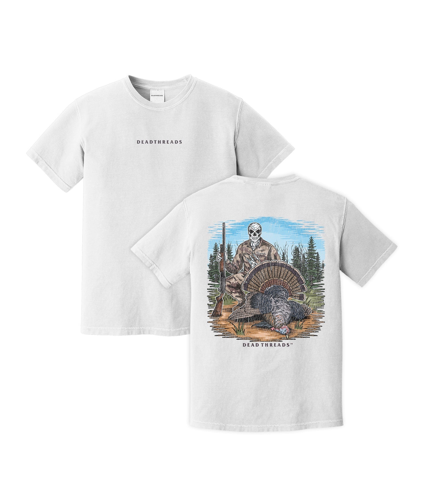 THE LAST GOBBLE - “DT ESSENTIAL" PREMIUM T - SHIRT – T-Shirt – Dead Threads Apparel