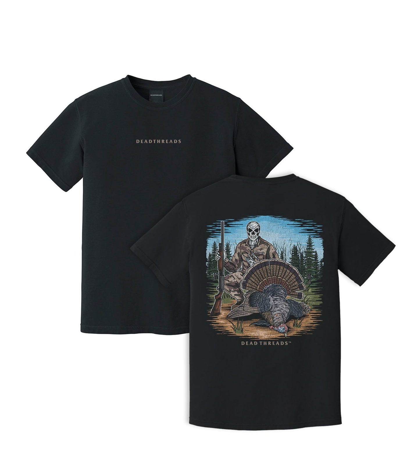 THE LAST GOBBLE - “DT ESSENTIAL" PREMIUM T - SHIRT – T-Shirt – Dead Threads Apparel