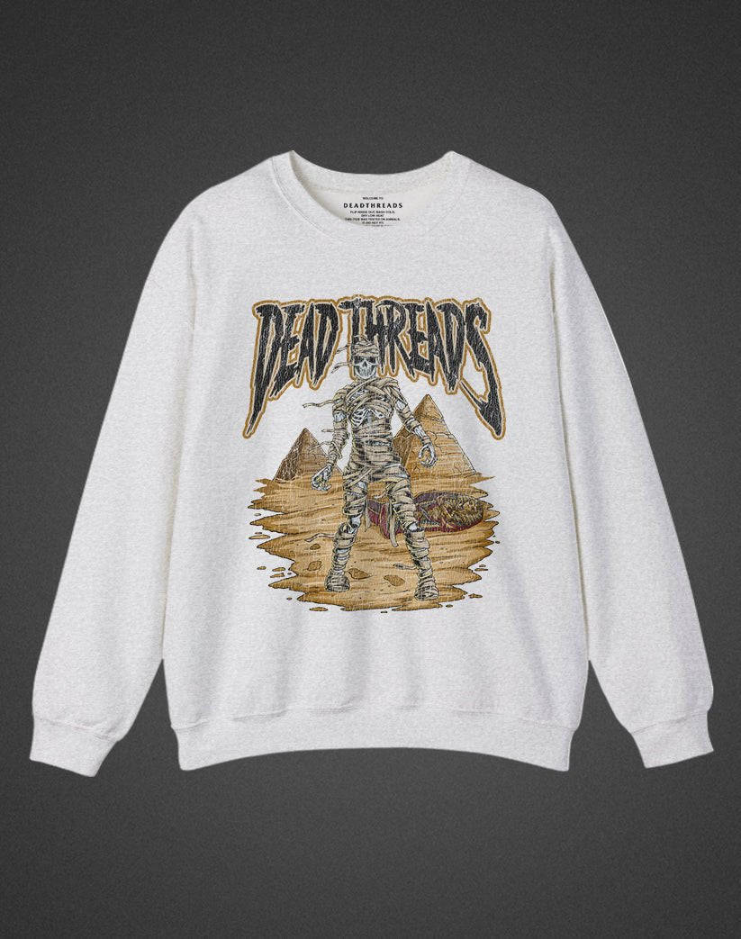 THE MUMMY CREWNECK SWEATSHIRT - Halloween Limited Drop – Sweatshirt – Dead Threads Apparel