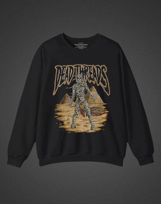 THE MUMMY CREWNECK SWEATSHIRT - Halloween Limited Drop – Sweatshirt – Dead Threads Apparel