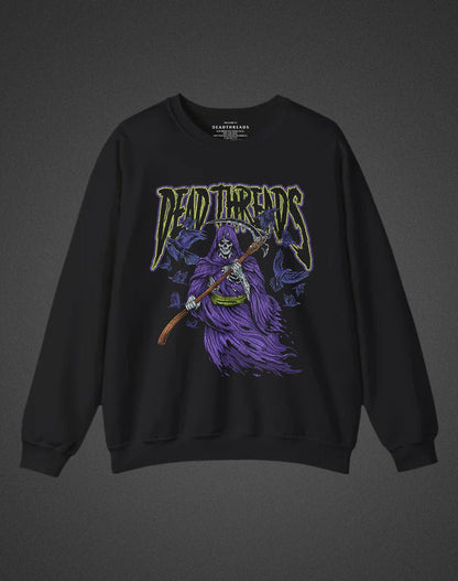 THE REAPER CREWNECK SWEATSHIRT - Halloween Limited Drop – Sweatshirt – Dead Threads Apparel