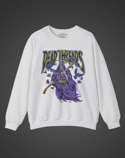 THE REAPER CREWNECK SWEATSHIRT - Halloween Limited Drop – Sweatshirt – Dead Threads Apparel