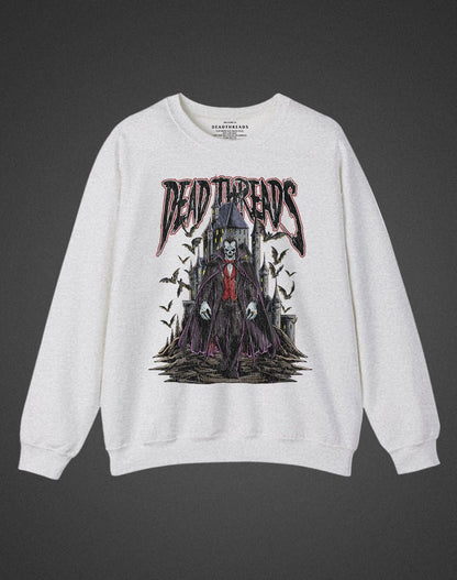 THE VAMPIRE CREWNECK SWEATSHIRT - Halloween Limited Drop – Sweatshirt – Dead Threads Apparel