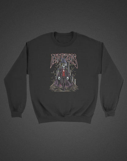 THE VAMPIRE (KIDS) CREWNECK SWEATSHIRT - Halloween Limited Drop – Kids clothes – Dead Threads Apparel