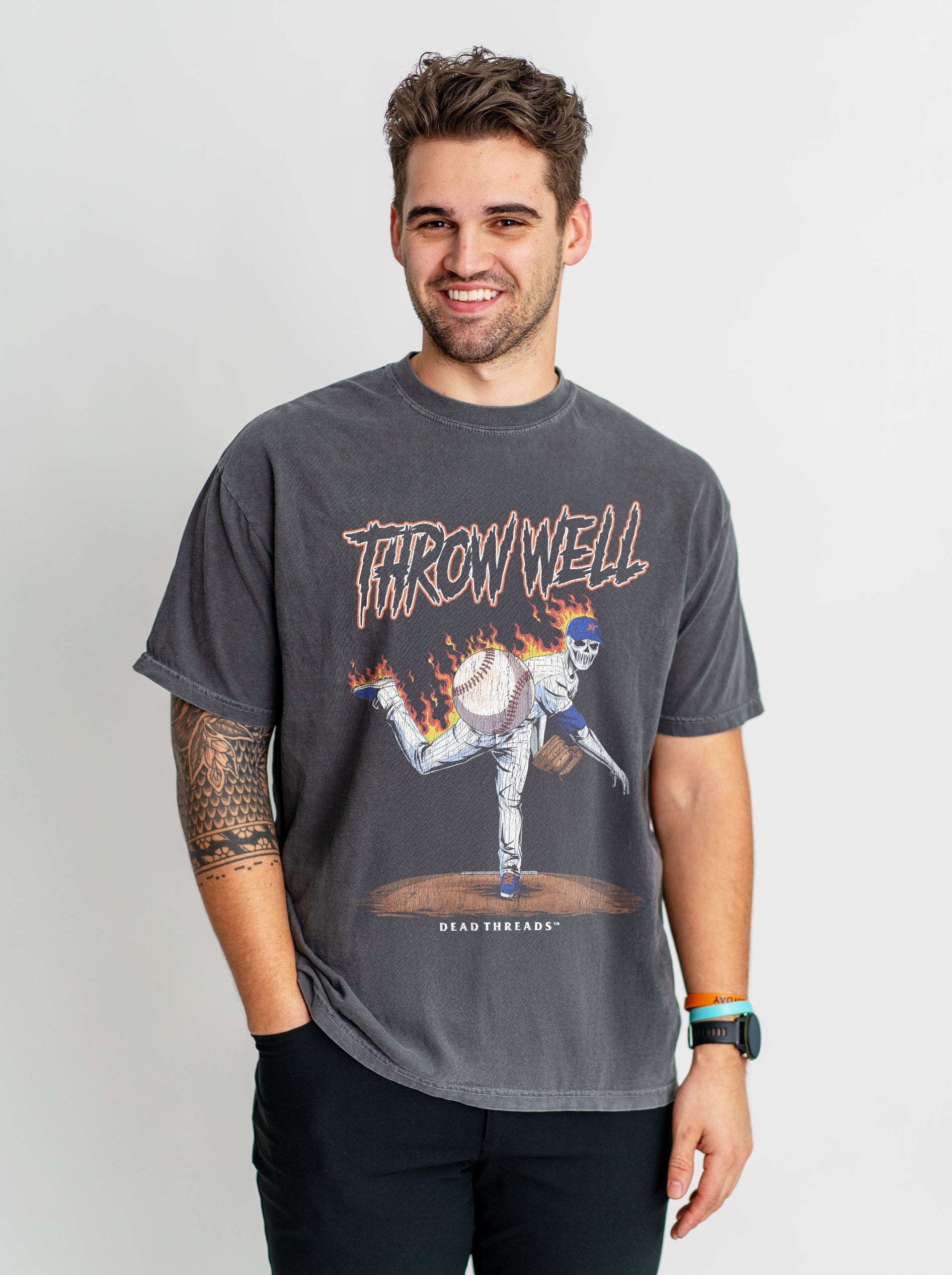 THROW WELL (Custom) – T-Shirt – Dead Threads Apparel