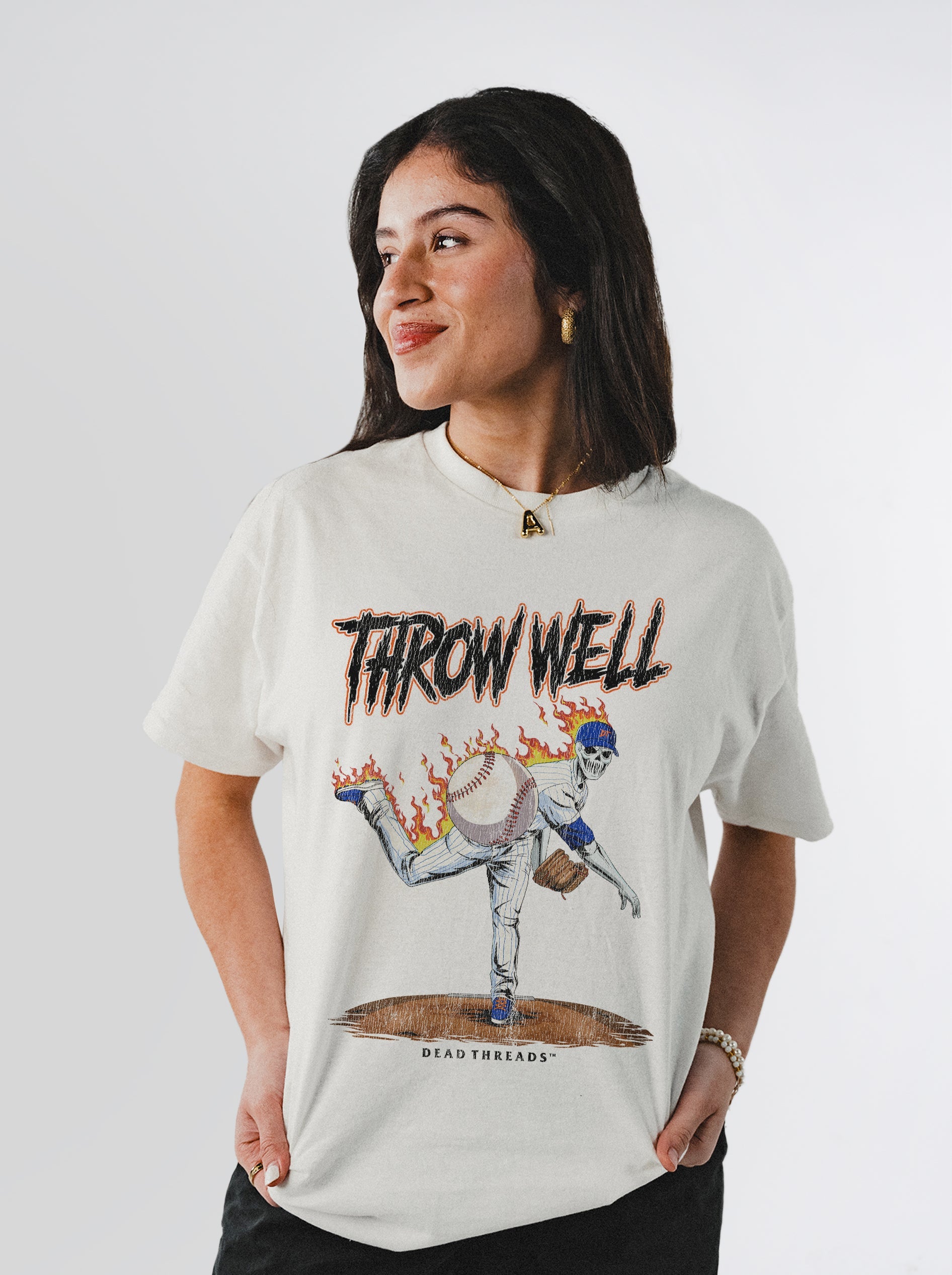THROW WELL (Custom) – T-Shirt – Dead Threads Apparel