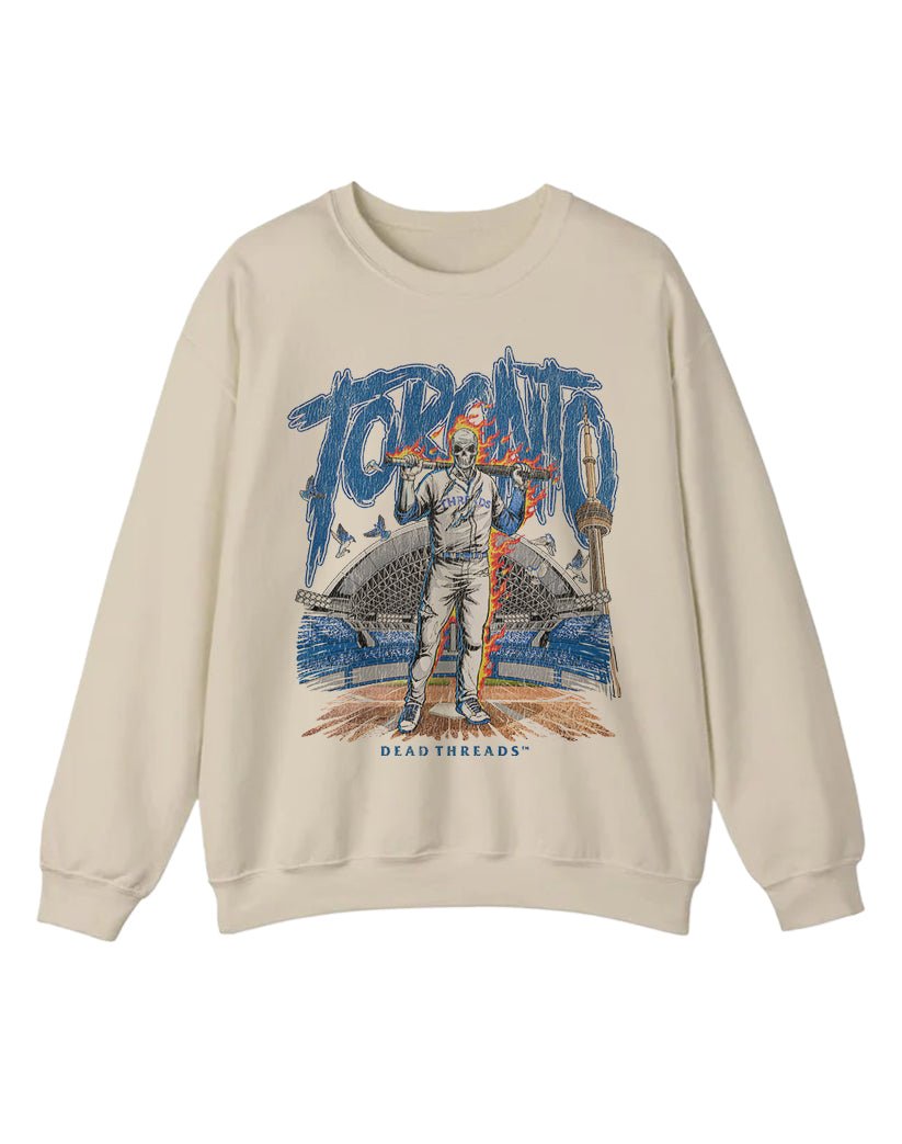 TORONTO BASEBALL CREWNECK SWEATSHIRT – Sweatshirt – Dead Threads Apparel