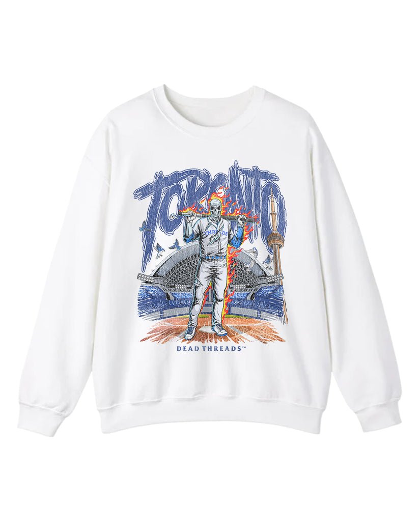 TORONTO BASEBALL CREWNECK SWEATSHIRT – Sweatshirt – Dead Threads Apparel