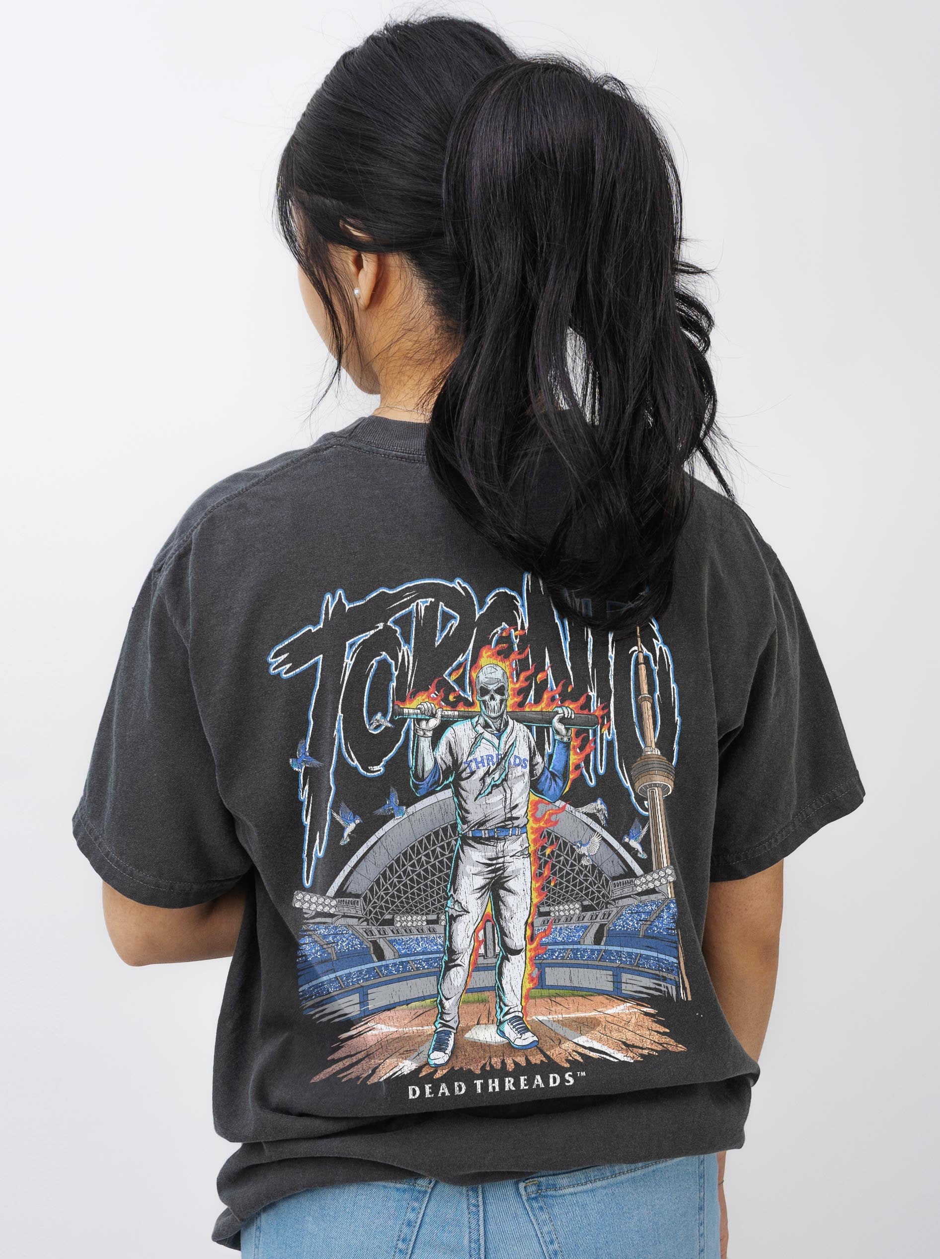 TORONTO BASEBALL - “DT ESSENTIAL" PREMIUM T - SHIRT – T-Shirt – Dead Threads Apparel