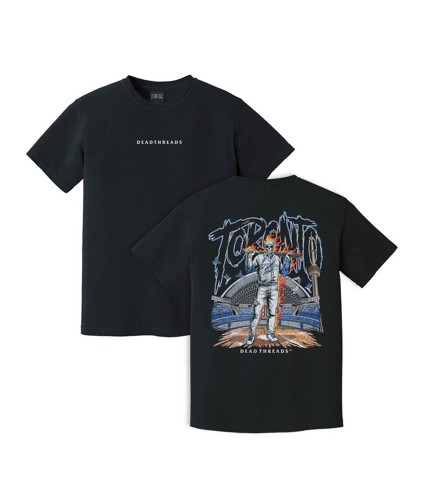 TORONTO BASEBALL - “DT ESSENTIAL" PREMIUM T - SHIRT – T-Shirt – Dead Threads Apparel