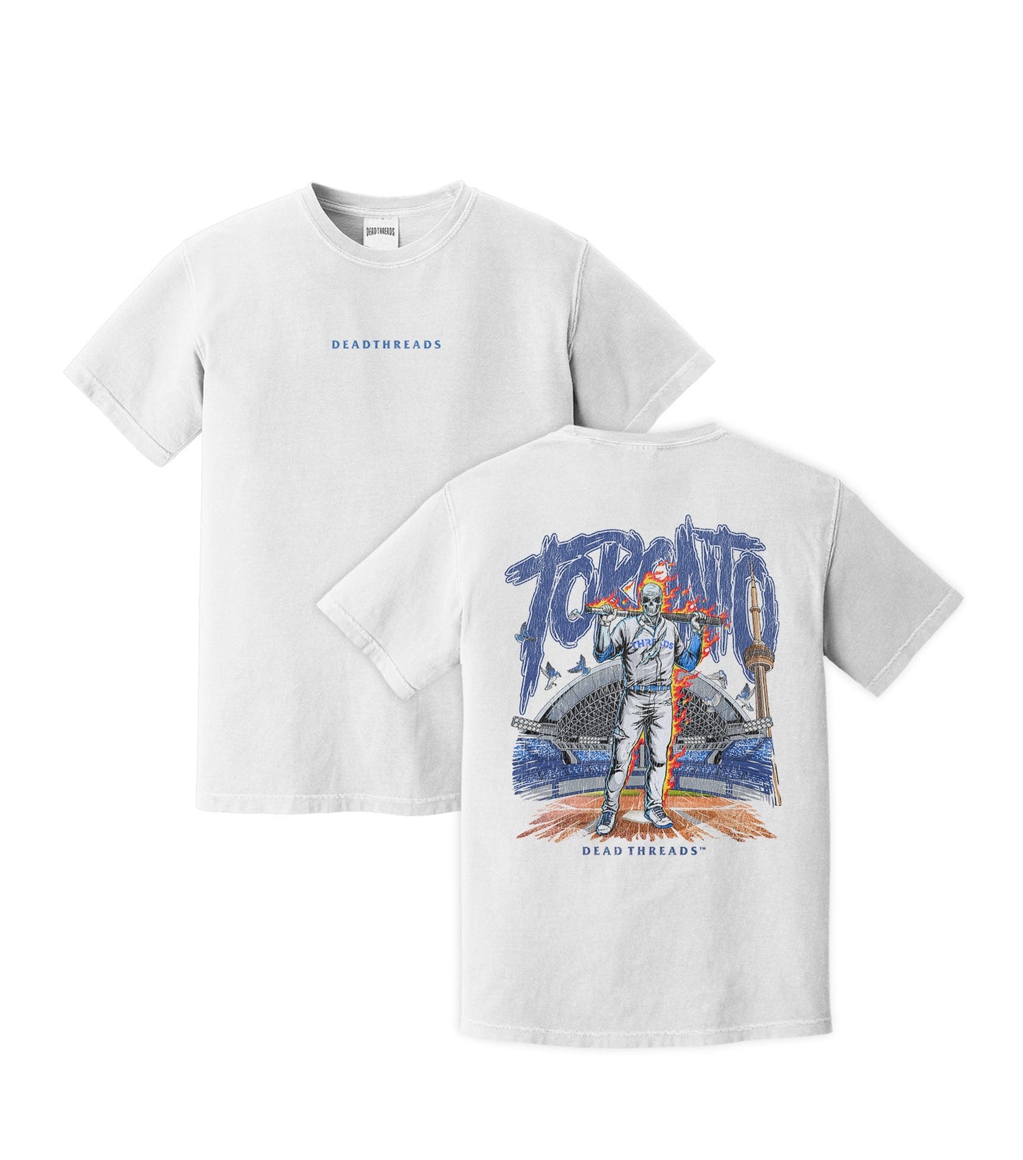 TORONTO BASEBALL - “DT ESSENTIAL" PREMIUM T - SHIRT – T-Shirt – Dead Threads Apparel