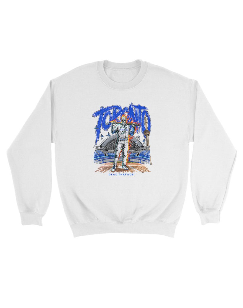 TORONTO BASEBALL KIDS CREWNECK SWEATSHIRT – Kids clothes – Dead Threads Apparel