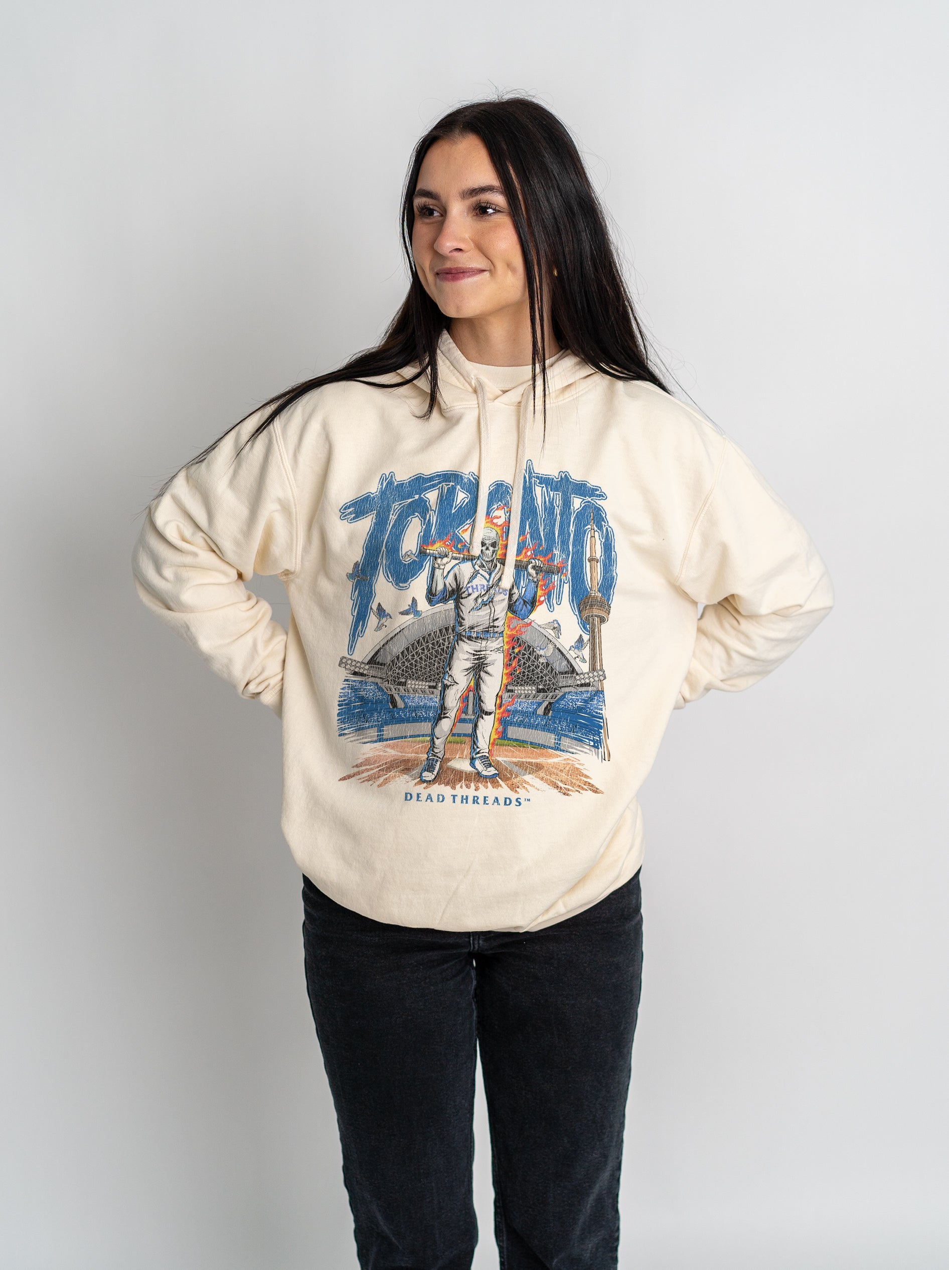 TORONTO BASEBALL - LIGHTWEIGHT HOODIE – Lightweight – Dead Threads Apparel